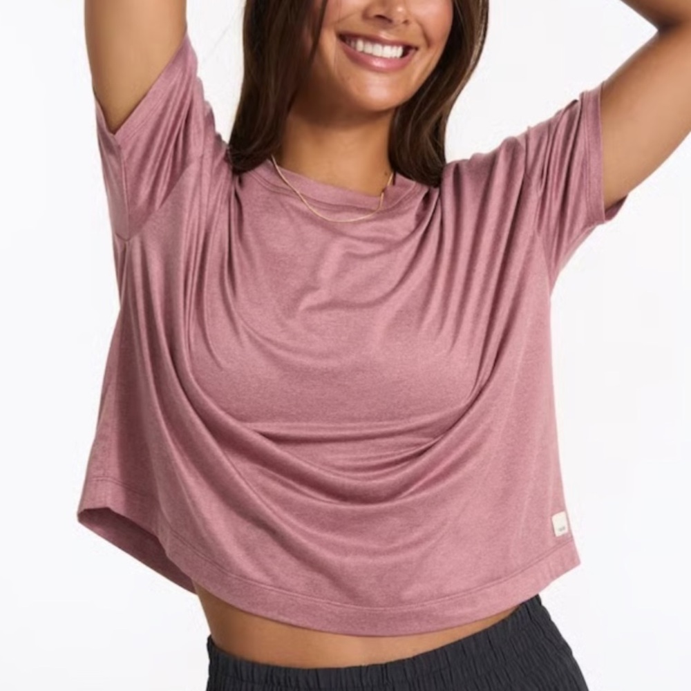 Vuori Energy Tee in Marsala